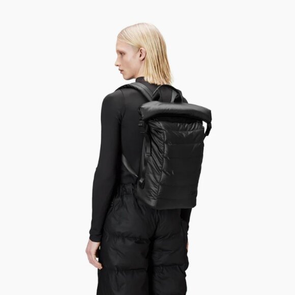 RAINS BATOR Puffer Backpack W3 Black main image 6